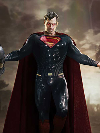Zack Snyder's Justice League Real Elite Masterline Superman Knightmare (Deluxe Ver.) 1/3 Scale Limited Edition Statue (with Bonus) Gallery Image 2