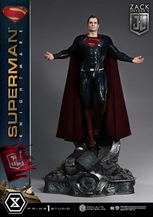 Zack Snyder's Justice League Real Elite Masterline Superman Knightmare (Deluxe Ver.) 1/3 Scale Limited Edition Statue (with Bonus) Gallery Image 16
