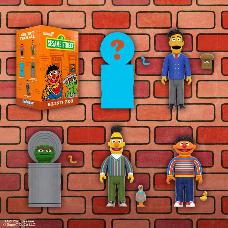 Sesame Street ReAction Blind Box Wave 03 Box of 12 Random Figures Gallery Image 5