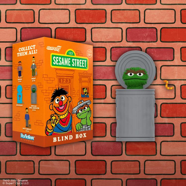 Sesame Street ReAction Blind Box Wave 03 Box of 12 Random Figures Gallery Image 9