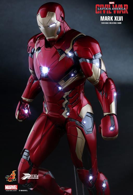 Captain America: Civil War PPS003 Mark XLVI 1/6th Scale Power Pose Collectible Gallery Image 4