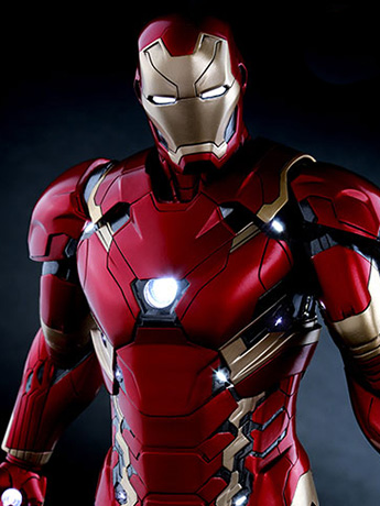 Captain America: Civil War PPS003 Mark XLVI 1/6th Scale Power Pose Collectible Gallery Image 2