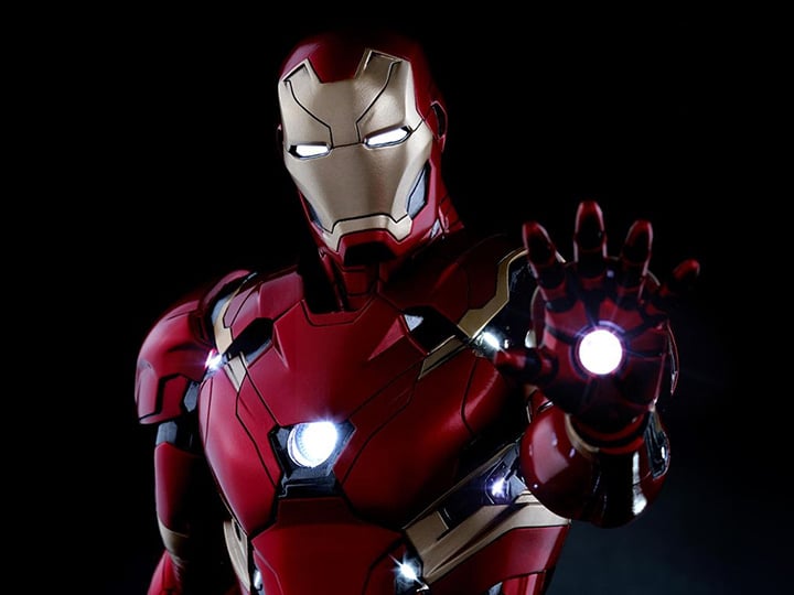 Captain America: Civil War PPS003 Mark XLVI 1/6th Scale Power Pose Collectible Gallery Image 1