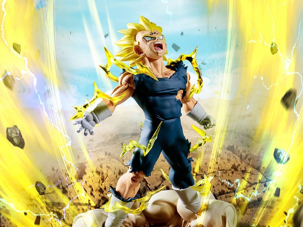 Dragon Ball Z History Box Majin Vegeta Gallery Image 1
