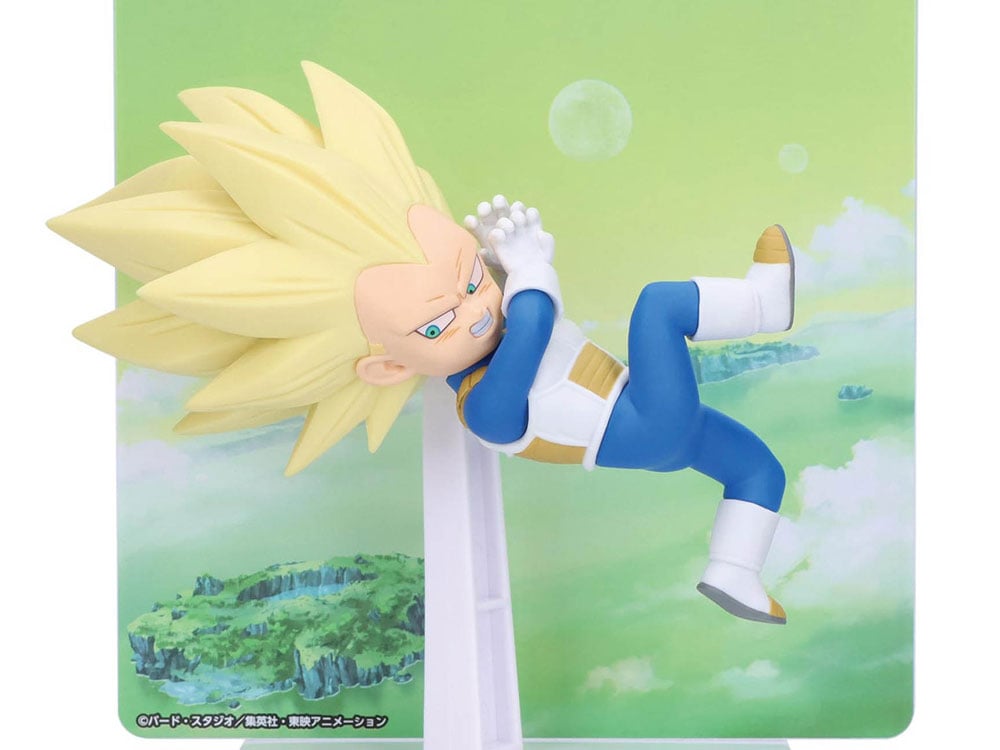 Dragon Ball Daima Super Saiyan 3 Vegeta (Mini) Figure with Panel Gallery Image 1