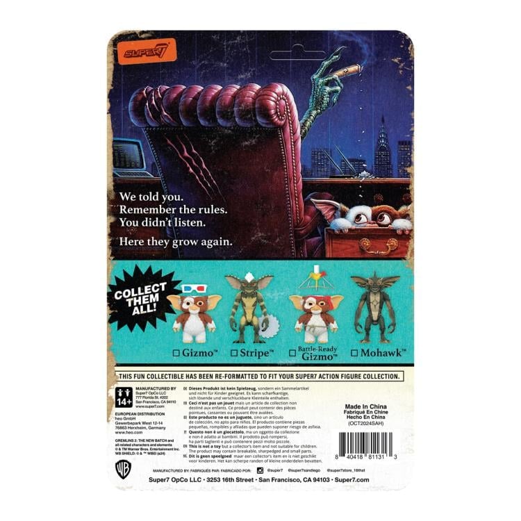 Gremlins 2: The New Batch ReAction Mohawk Action Figure Gallery Image 7