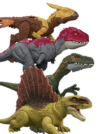 Jurassic World: Chaos Theory Danger Pack Set of 4 Figures