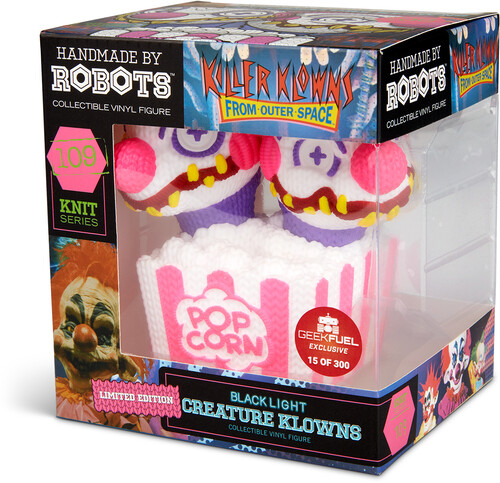 Killer Klowns from Outer Space Handmade by Robots Creature Klowns (Blacklight Ver.) Limited Edition Figure Gallery Image 7