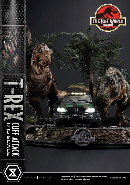 Jurassic Park: The Lost World Legacy Museum Collection T-Rex Cliff