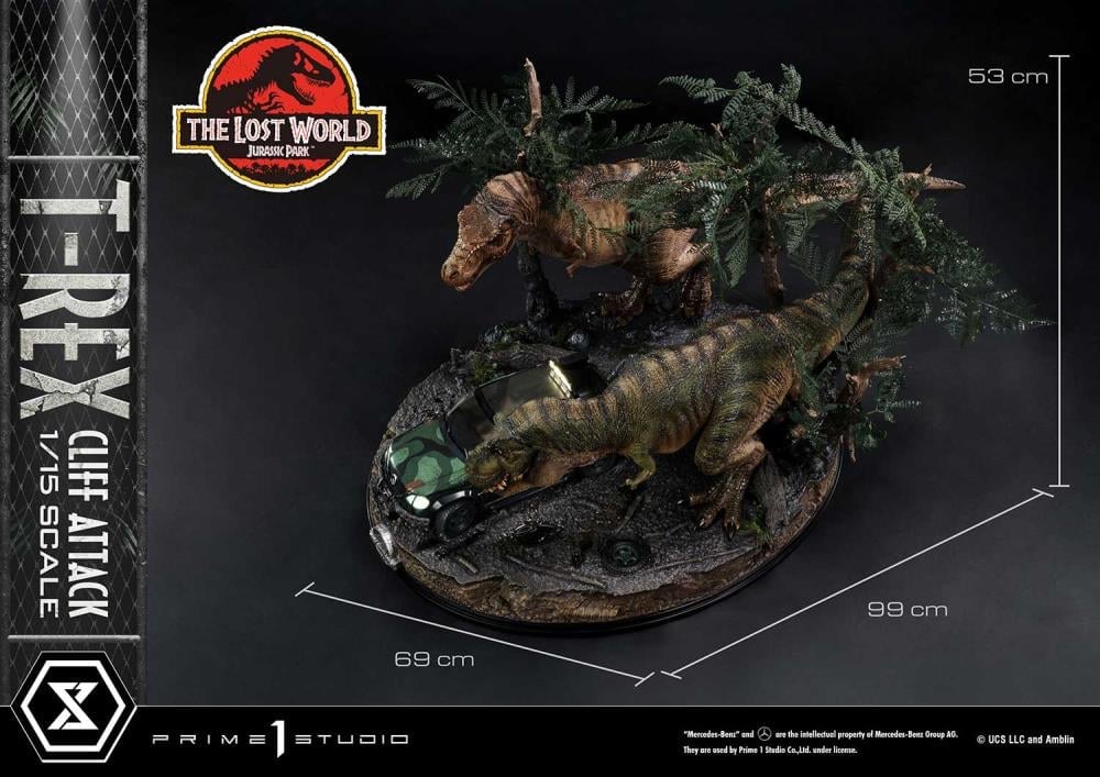 Jurassic Park: The Lost World Legacy Museum Collection T-Rex Cliff