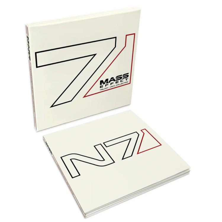 Mass Effect Trilogy Original Soundtrack (LITA Exclusive Purple & White Variant) Vinyl 4XLP Gallery Image 4