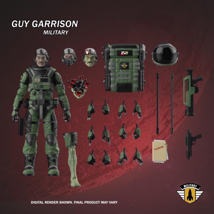 Space Zombies from Mars Astronaut Guy Garrison (Military) Deluxe Action Figure Gallery Image 3