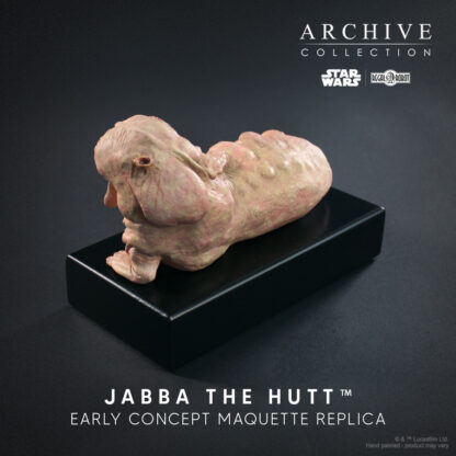 Star Wars: Return of the Jedi Archive Collection Jabba the Hutt (Legacy Edition) Limited Edition Early Concept Maquette Replica Gallery Image 10