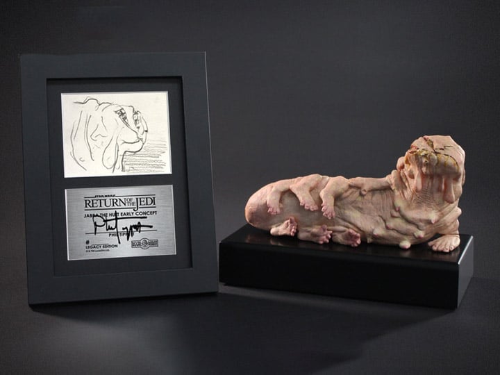 Star Wars: Return of the Jedi Archive Collection Jabba the Hutt (Legacy Edition) Limited Edition Early Concept Maquette Replica Gallery Image 1