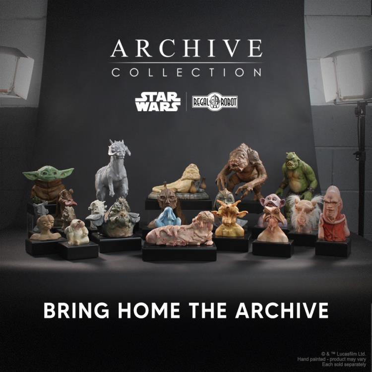Star Wars: Return of the Jedi Archive Collection Jabba the Hutt (Signature Edition) Limited Edition Early Concept Maquette Replica Gallery Image 14