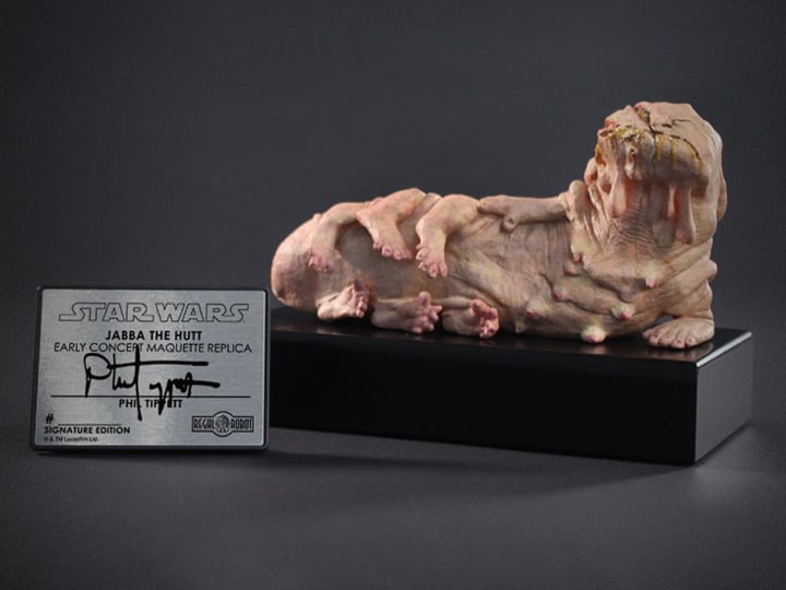 Star Wars: Return of the Jedi Archive Collection Jabba the Hutt (Signature Edition) Limited Edition Early Concept Maquette Replica Gallery Image 1