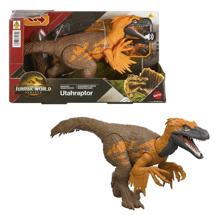 Jurassic World: Rebirth Wild Roar Utahraptor Gallery Image 7