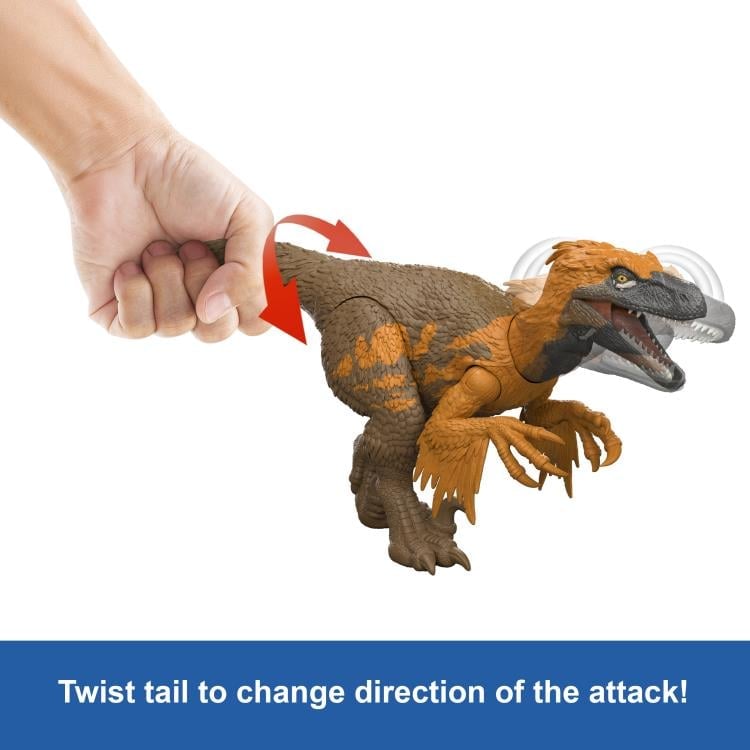 Jurassic World: Rebirth Wild Roar Utahraptor Gallery Image 5