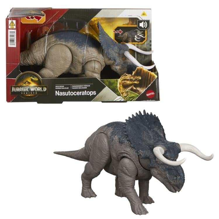 Jurassic World: Rebirth Wild Roar Nasutoceratops