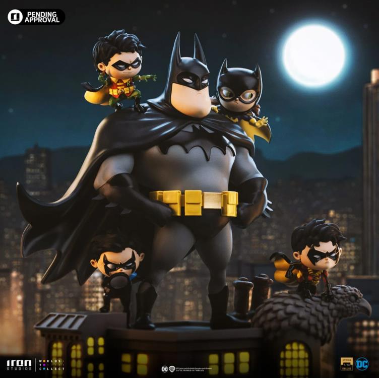 DC Comics Animated Icons Batman Family 1/10 Deluxe Art Scale Statue Gallery Image 8