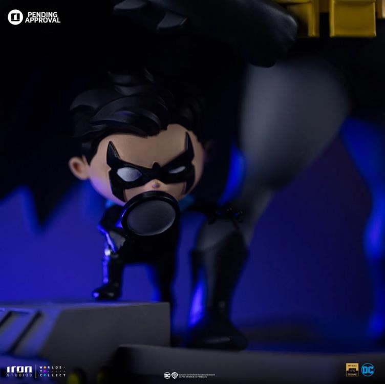 DC Comics Animated Icons Batman Family 1/10 Deluxe Art Scale Statue Gallery Image 10