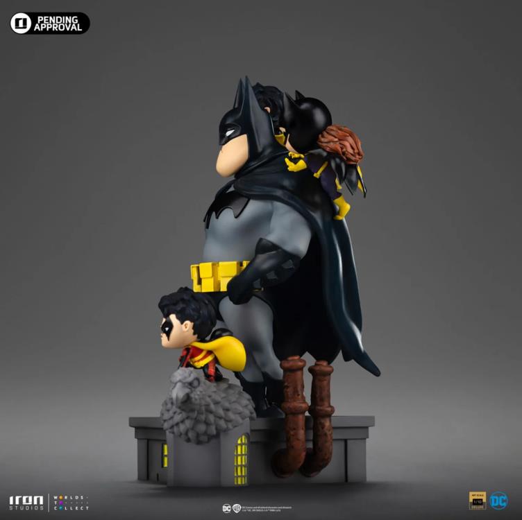 DC Comics Animated Icons Batman Family 1/10 Deluxe Art Scale Statue Gallery Image 5