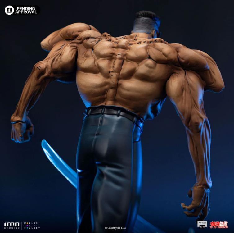 Yu Yu Hakusho Younger Toguro 1/10 Art Scale Limited Edition Statue Gallery Image 10