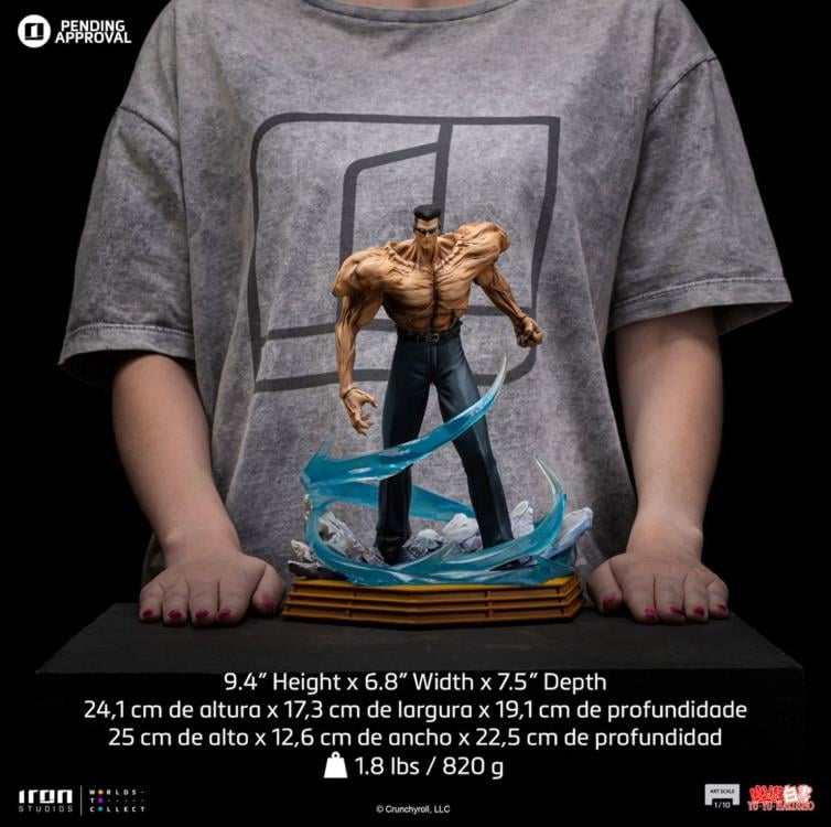 Yu Yu Hakusho Younger Toguro 1/10 Art Scale Limited Edition Statue Gallery Image 15