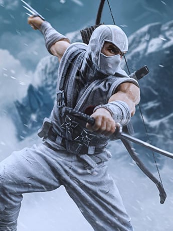 G.I. Joe Storm Shadow 1/10 Art Scale Limited Edition Statue Gallery Image 2