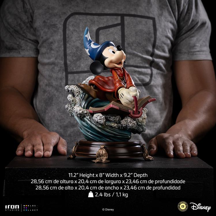Fantasia Sorcerer Mickey 1/10 Deluxe Art Scale Limited Edition Statue