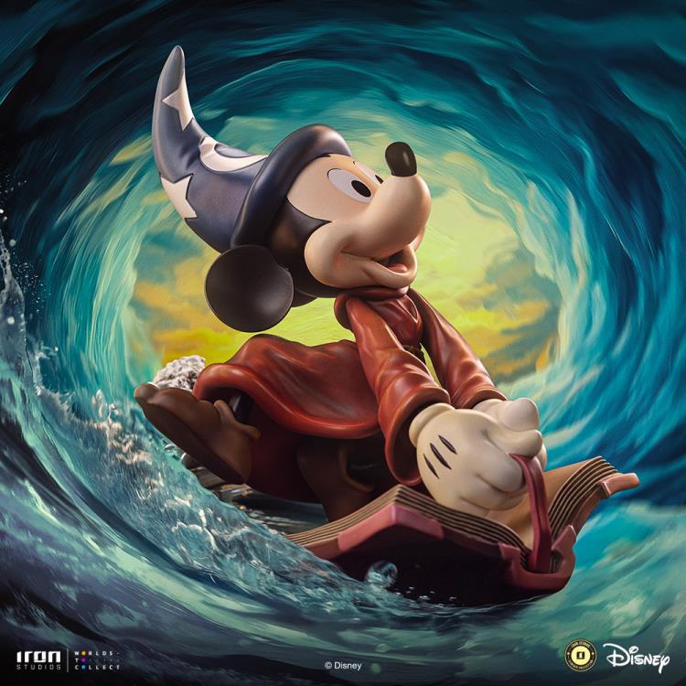 セール ARS10 Stellar Sorcerer ミッキー MSP 鑑定書付 Fantasia Sorcerer Mickey 1/10 Deluxe Art Scale Limited Edition Statue
