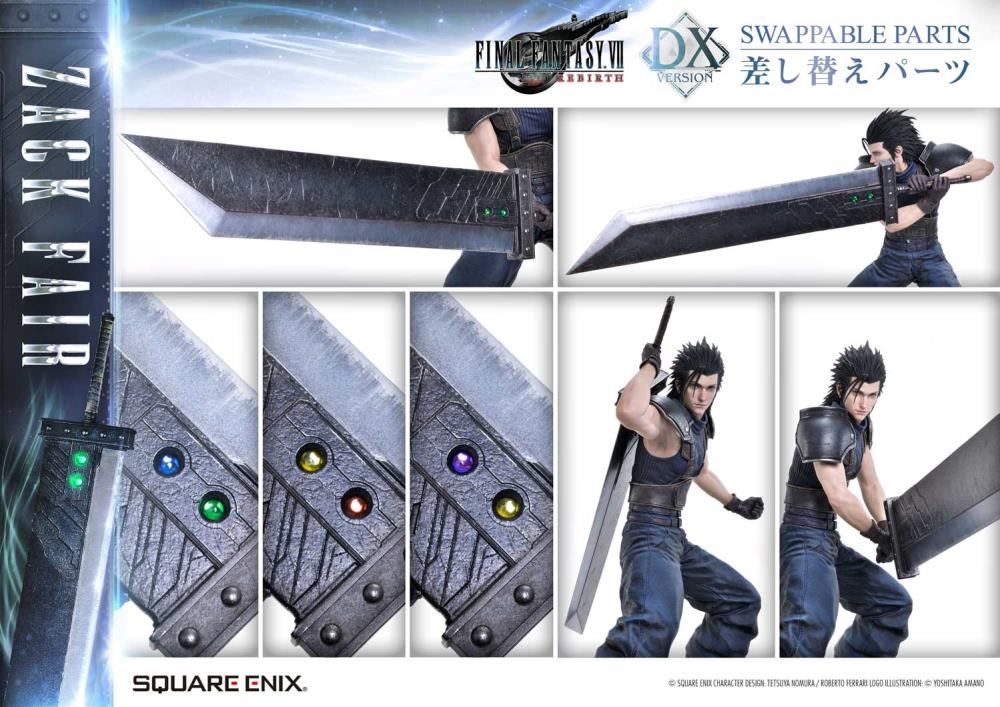 【未開封4本セット】FINAL FANTASY VII バスターソード Final Fantasy VII Rebirth Square Enix Masterline Zack Fair (Deluxe