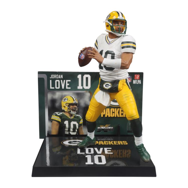 NFL SportsPicks Jordan Love (Green Bay Packers) 7" Posed Figure (Chase) Gallery Image 3
