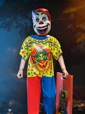 Ben Cooper Costume Kids Collection Clown Costume 6" Clothed Action Figure Gallery Image 2