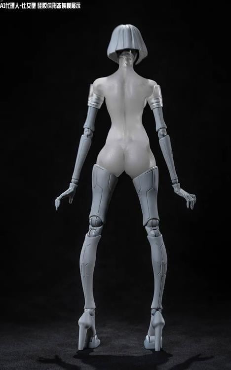 AI Agent Lady C3 (Solid Color Edition) 1/12 Scale Action Figure Gallery Image 6