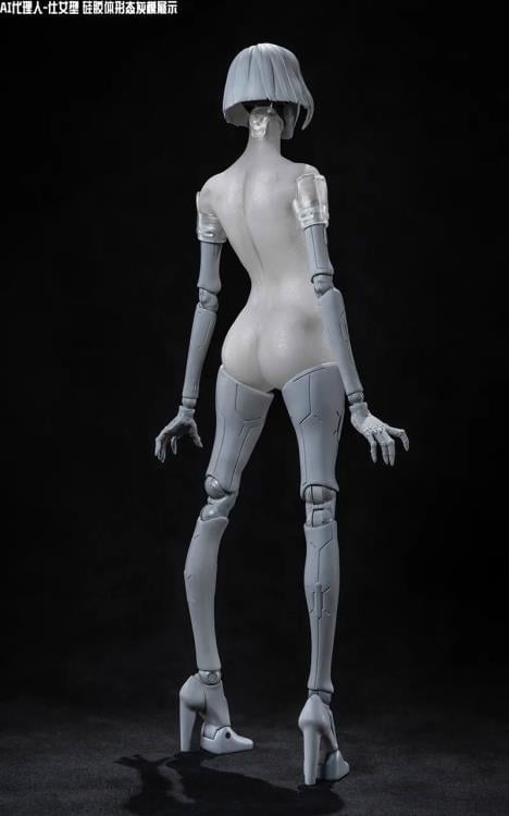 AI Agent Lady C3 (Solid Color Edition) 1/12 Scale Action Figure Gallery Image 7
