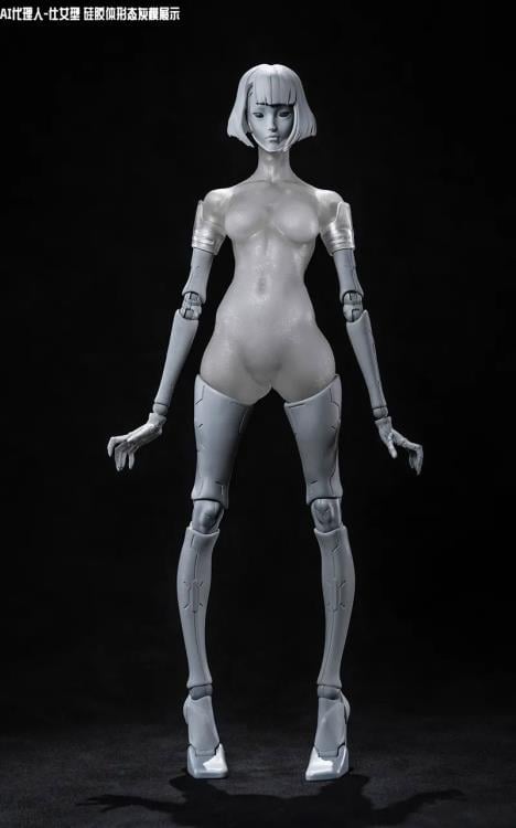 AI Agent Lady C3 (Solid Color Edition) 1/12 Scale Action Figure Gallery Image 3