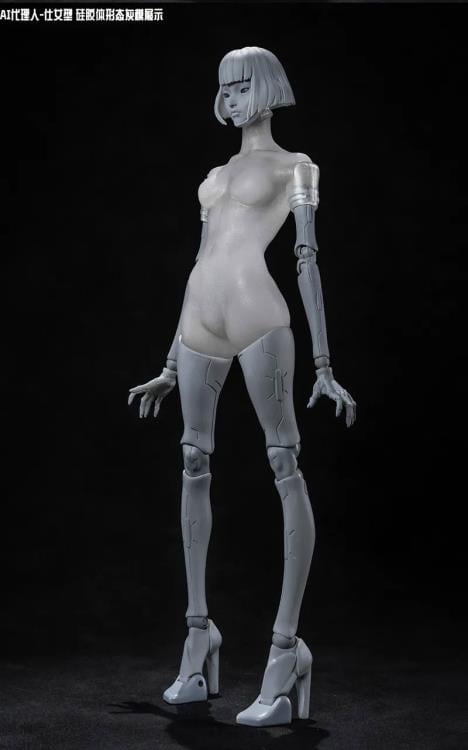 AI Agent Lady C3 (Solid Color Edition) 1/12 Scale Action Figure Gallery Image 4