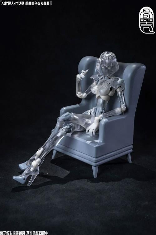 AI Agent Femella C1 (Transparent Edition) 1/12 Scale Action Figure Gallery Image 12