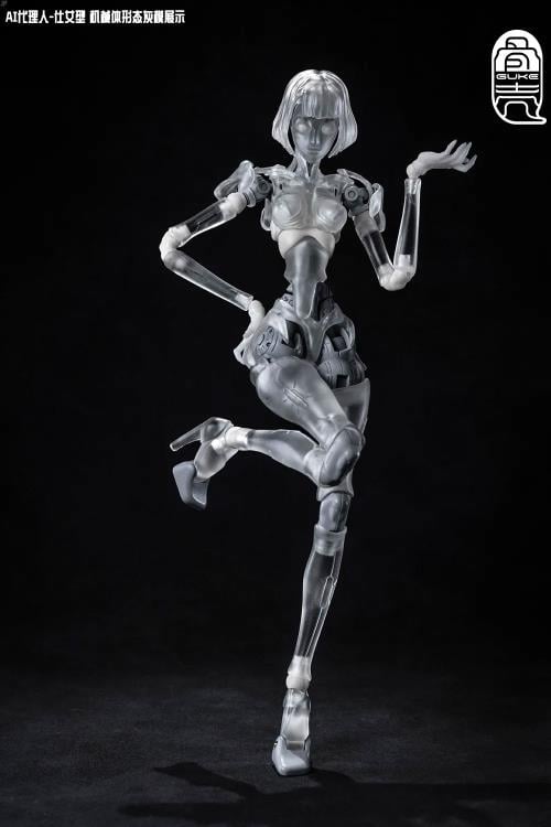 AI Agent Femella C1 (Transparent Edition) 1/12 Scale Action Figure Gallery Image 4