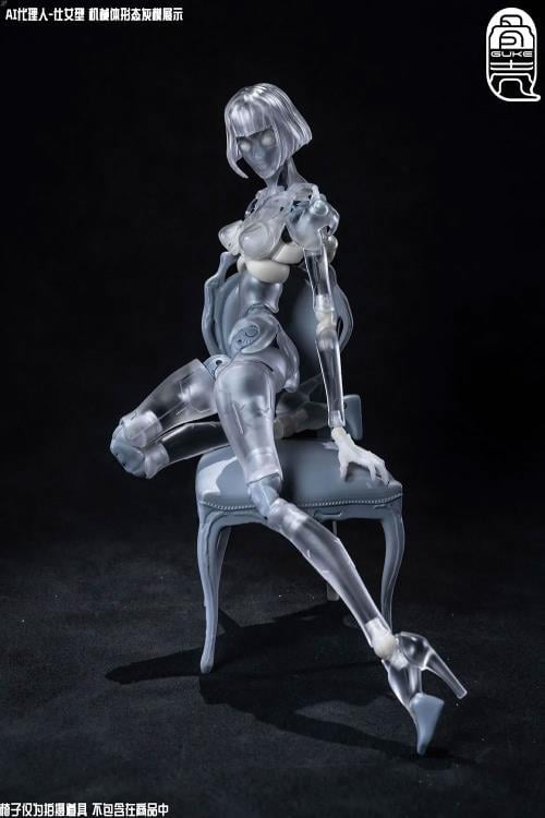 AI Agent Femella C1 (Transparent Edition) 1/12 Scale Action Figure Gallery Image 8