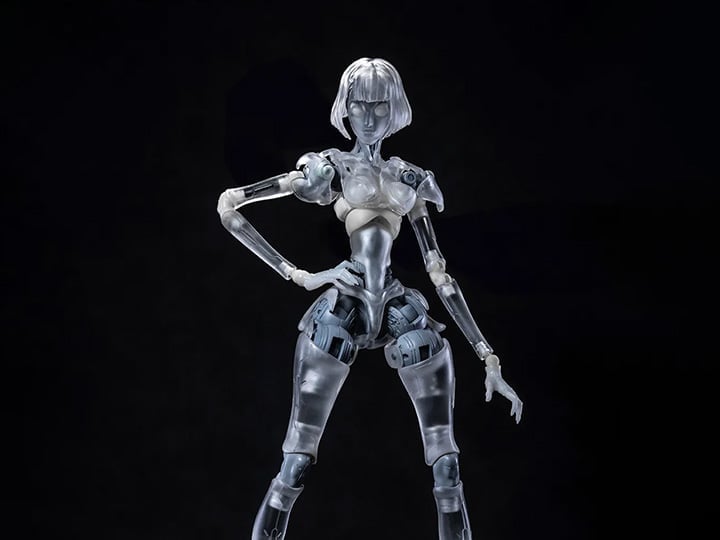 AI Agent Femella C1 (Transparent Edition) 1/12 Scale Action Figure Gallery Image 1