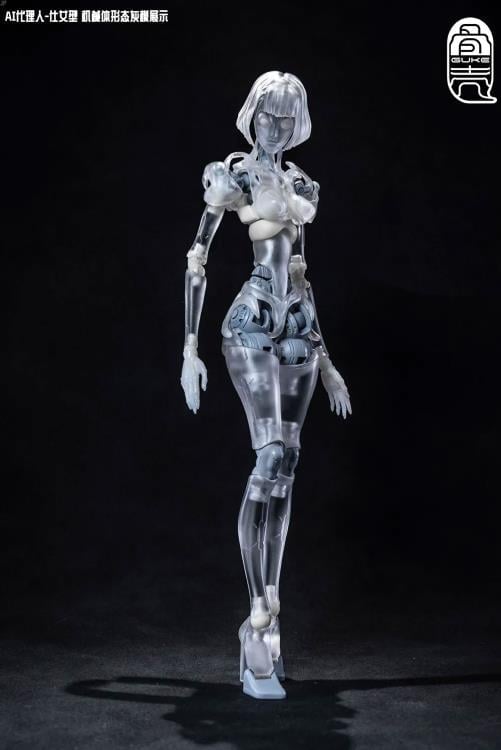 AI Agent Femella C1 (Transparent Edition) 1/12 Scale Action Figure Gallery Image 5