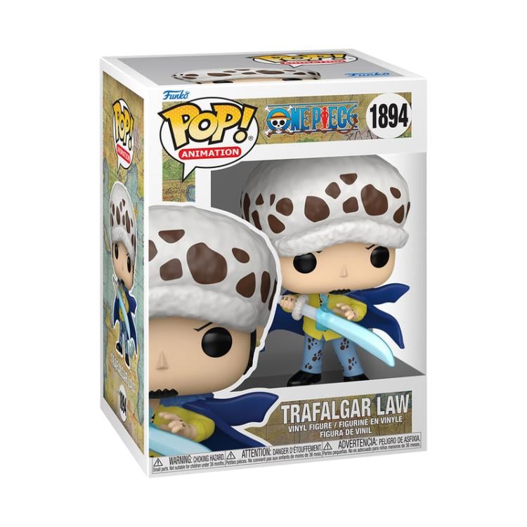 One Piece Pop! Animation #1894 Trafalgar Law (Blue Anesthesia) Gallery Image 3