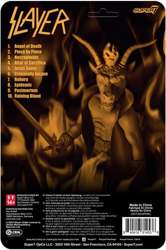 Slayer ReAction Minotaur (Reign in Blood) Exclusive Action Figure Gallery Image 8