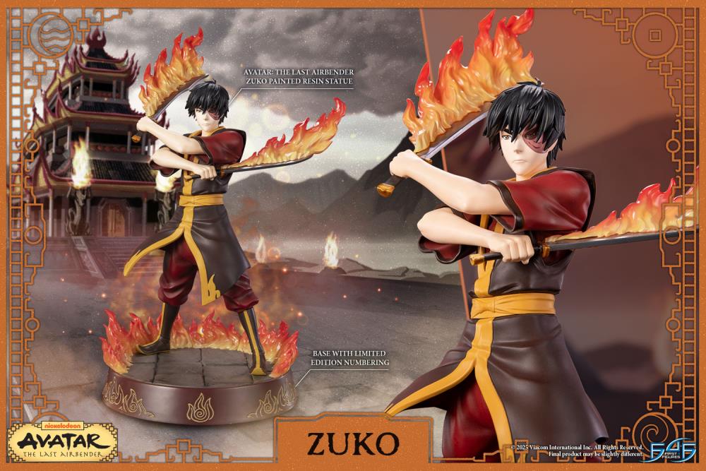 Avatar: The Last Airbender Zuko Limited Edition Statue Gallery Image 3