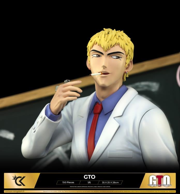 Great Teacher Onizuka Eikichi Onizuka & Urumi Kanzaki 1/6 Scale Limited Edition Statue Gallery Image 9