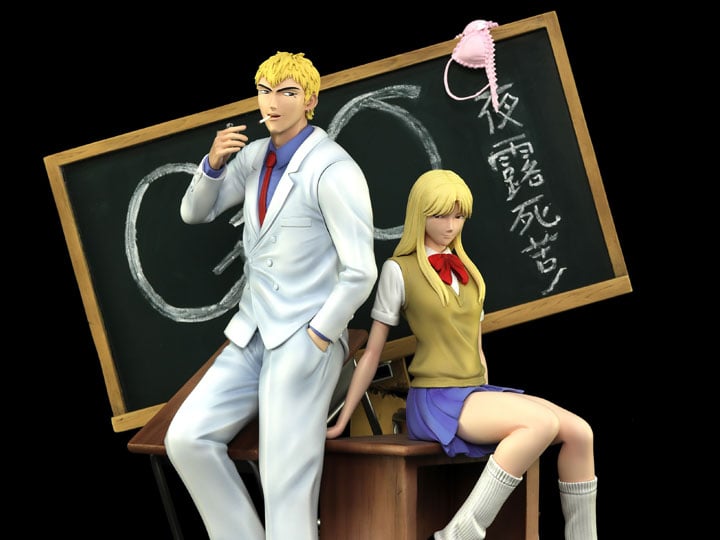 Great Teacher Onizuka Eikichi Onizuka & Urumi Kanzaki 1/6 Scale Limited Edition Statue Gallery Image 1