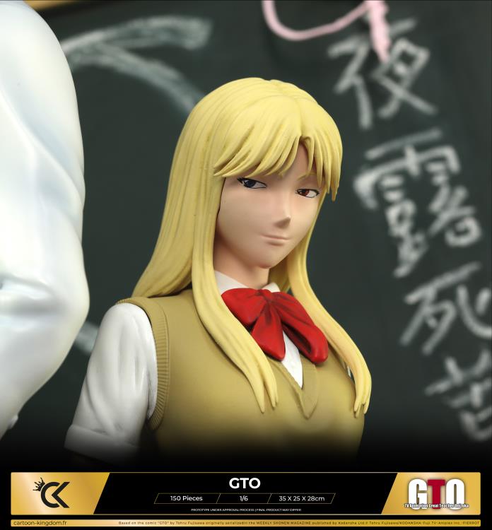 Great Teacher Onizuka Eikichi Onizuka & Urumi Kanzaki 1/6 Scale Limited Edition Statue Gallery Image 10