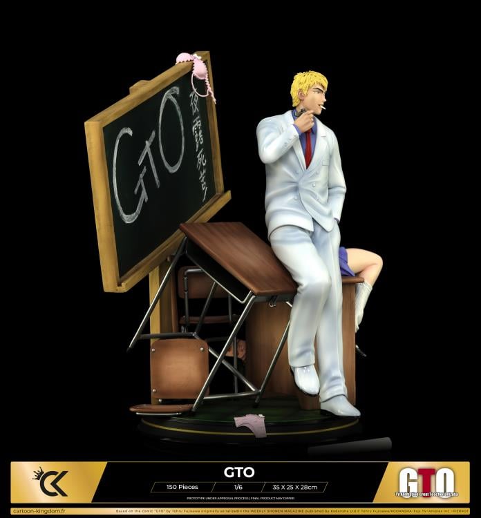 Great Teacher Onizuka Eikichi Onizuka & Urumi Kanzaki 1/6 Scale Limited Edition Statue Gallery Image 7
